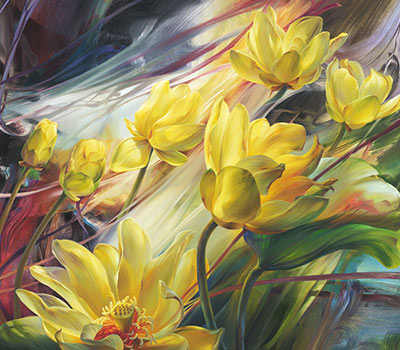 Watercolor prints, canvas prints.